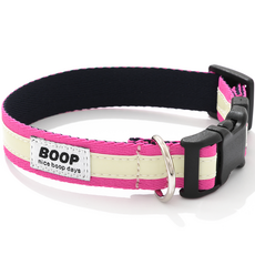 BOOP 야광 목줄, 푸시아 핑크