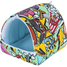 고슴도치 햄스터 귀여운 펫플로우 둥지 미니펫 하우스 2XL, 02, 1개