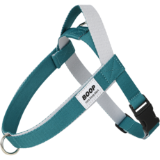 boop 狗狗L型胸背帶, 海洋綠