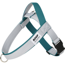 붑 강아지 L형 하네스, 실버그레이, 1개