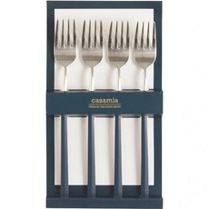 casamia Yebro甜點叉, 灰色, 4個