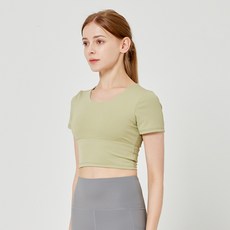 leenaline 女款後背交叉線條短版運動內衣 CLT 01