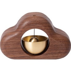 주앤지 원목 풍경 도어벨 구름모양, 다크