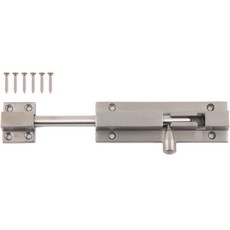 五金大將 不鏽鋼鑄造隱藏式插銷 方形 210mm, 1個