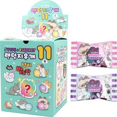 Pinkfoot 貓咪腳印造型橡皮擦 60入, 6款隨機出貨, 1盒