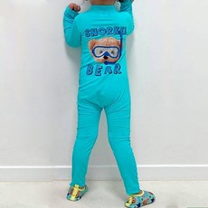 Golden Rabbit 兒童小熊防磨泳衣