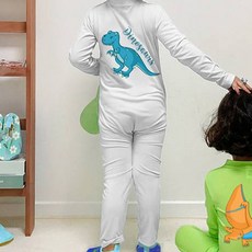 리틀래빗 아동용 래쉬수트 다이노