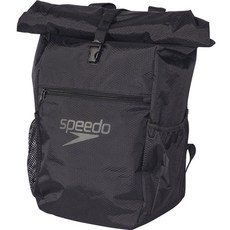 speedo Team Rucksack 捲口式泳包 SD96B51, KK 黑色 + 黑色