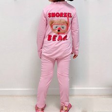 LITTLE RABBIT 兒童小熊防磨泳衣