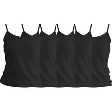 PALAN 女款棉質彈性日常吊帶背心 5件