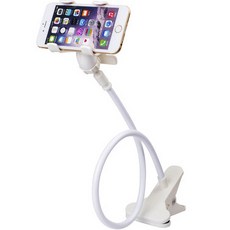 코코마트 각도 조절 휴대폰 거치대, 화이트, 1개