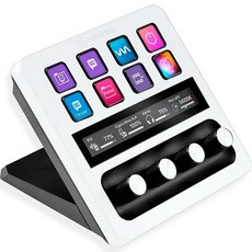 Elgato Stream Deck Plus 白色 8按鈕 旋鈕 LCD控制器 STREAM DECK+_WH