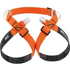 PETZL SUPERAVANTI 洞穴探險用安全吊帶 AP-C012AA, 橘色 + 黑色(AP-C012AA00)