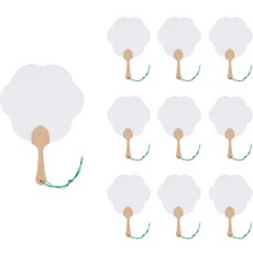 Uniart 花朵扇子 小, 混合顏色, 10個