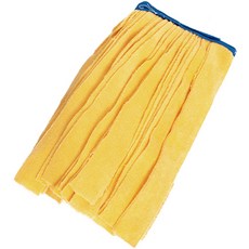 CleanMate 經編超細纖維拖把布 黃色, 1個