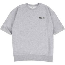 에어플레인 남녀공용 어썸 오버핏 반팔 맨투맨