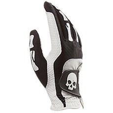 Volvik 男士骷髏萊卡右手高爾夫手套 VAJB, 白色(隨機出貨)