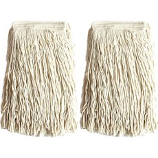 World Clean 麻浦拖把 高級原絲 450g, 2個