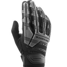 River Fox 機車騎行手指手套, 黑色