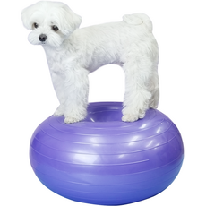 甜甜圈寵物平衡球, 紫色, 1個