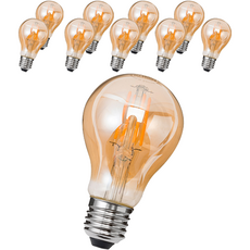 ELPHOS 愛迪生燈泡 LED 燈泡 3W, 燈泡色, 10個