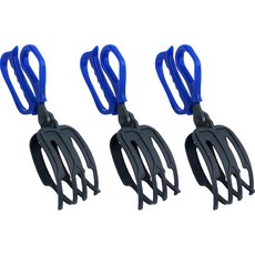 SAPA 捕魚鋼製剪刀手 魚鉗 3入, 藍色