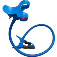 코코마트 360도 회전 금속 휴대폰 태블릿PC 받침대, 블루, 1개