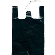 漂亮提袋 A級超市提袋 黑色 2號, 5L, 300個