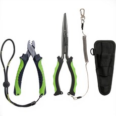 BOOMS FISHING F03 套管壓接鉗套組, 綠色, 1套