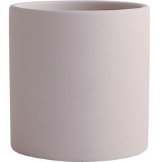 Elsso 單色調現代霧面花盆, 淡粉色, 1個