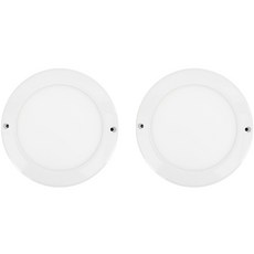 focus LED薄型邊緣圓形直射燈 16W, 2700K燈泡顏色, 2個