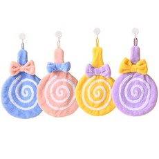 Bago Living擦手毛巾廚房毛巾 糖果 4件組, 混色, 1組