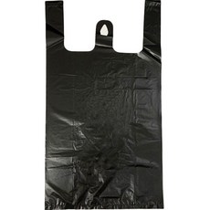 크린메이트 손잡이 비닐봉투 검정, 20L, 80개