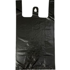 크린메이트 손잡이 비닐봉투 검정, 5L, 70개