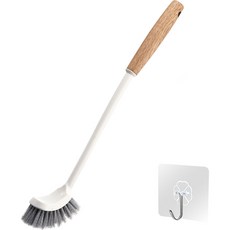 JCC Radiant木柄清潔刷, 白色, 1個
