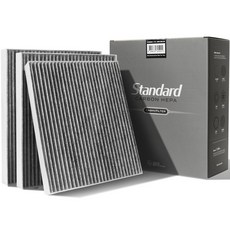 Filter for you 活性碳標準汽車空調濾網, 3個, CFUS005