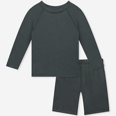 Uni FRIend 童款防曬長袖短褲泳裝