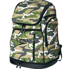 speedo 迷彩游泳後背包, 棕色