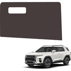 메이튼 차량용 순정 컬러 가죽 글로브박스 스크래치 커버, 쌍용 토레스, 다크브라운