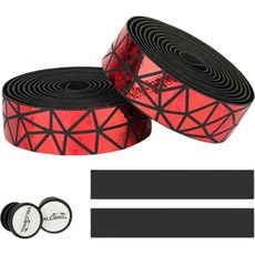 Dime防滑方向盤安全帶 3種*2入組, 紅色, 1組