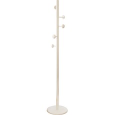 TREESTORE 原木圓形立式衣架, 白色