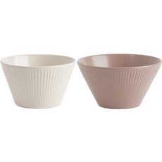 Renance Hygge 空氣+護理套組, 乳白色+玫瑰粉, 小碗+大碗