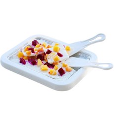 HyperPlanet 鐵板冰淇淋機, 白色, 1套