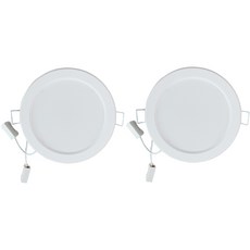 Lucia LED 可調光嵌入式筒燈 20W 外徑 175mm x 高度 30mm, 2個, 晝光色