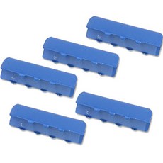 ButtonKing 高級飾面彩色尾夾 包包皮帶腰帶配件, 藍色