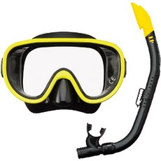 REEFTOURER 潛水面罩+水下呼吸管套組RC-1117Q, BKFY