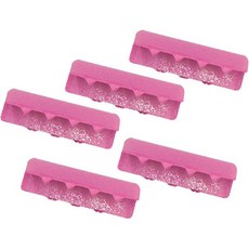 ButtonKing 高級飾面彩色尾夾 包包皮帶腰帶配件, 桃紅色