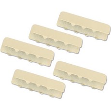 ButtonKing 高級飾面彩色尾夾 包包皮帶腰帶配件, 米色