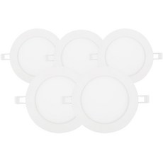 DAYTIME LED嵌入式筒燈 7W 12 x 23 x 93 mm, 5個, 自然白