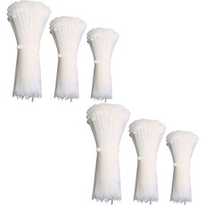 Oh My Boyfriend 紮帶小號 200p + 中號 200p + 大號 200p 套組, 白色, 1組